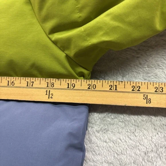 Marmot Fordham II 700 Down Jacket Kids Size XL Storm/Cilantro New MSRP $185 - Picture 6 of 8